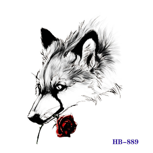 Waterproof tattoo stickers