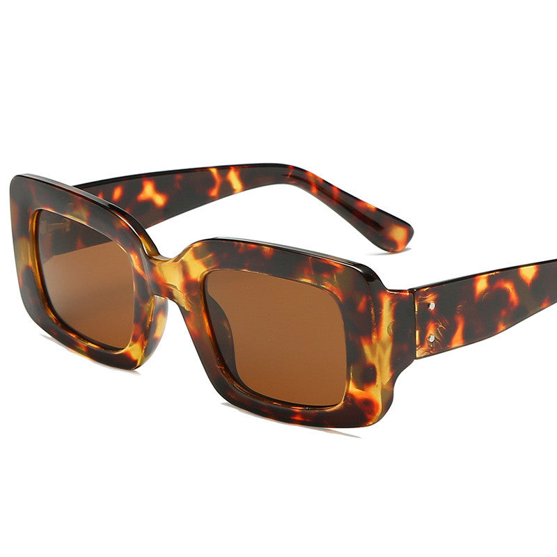 Square  Fashionable Eye Protection Glasses Sunglasses