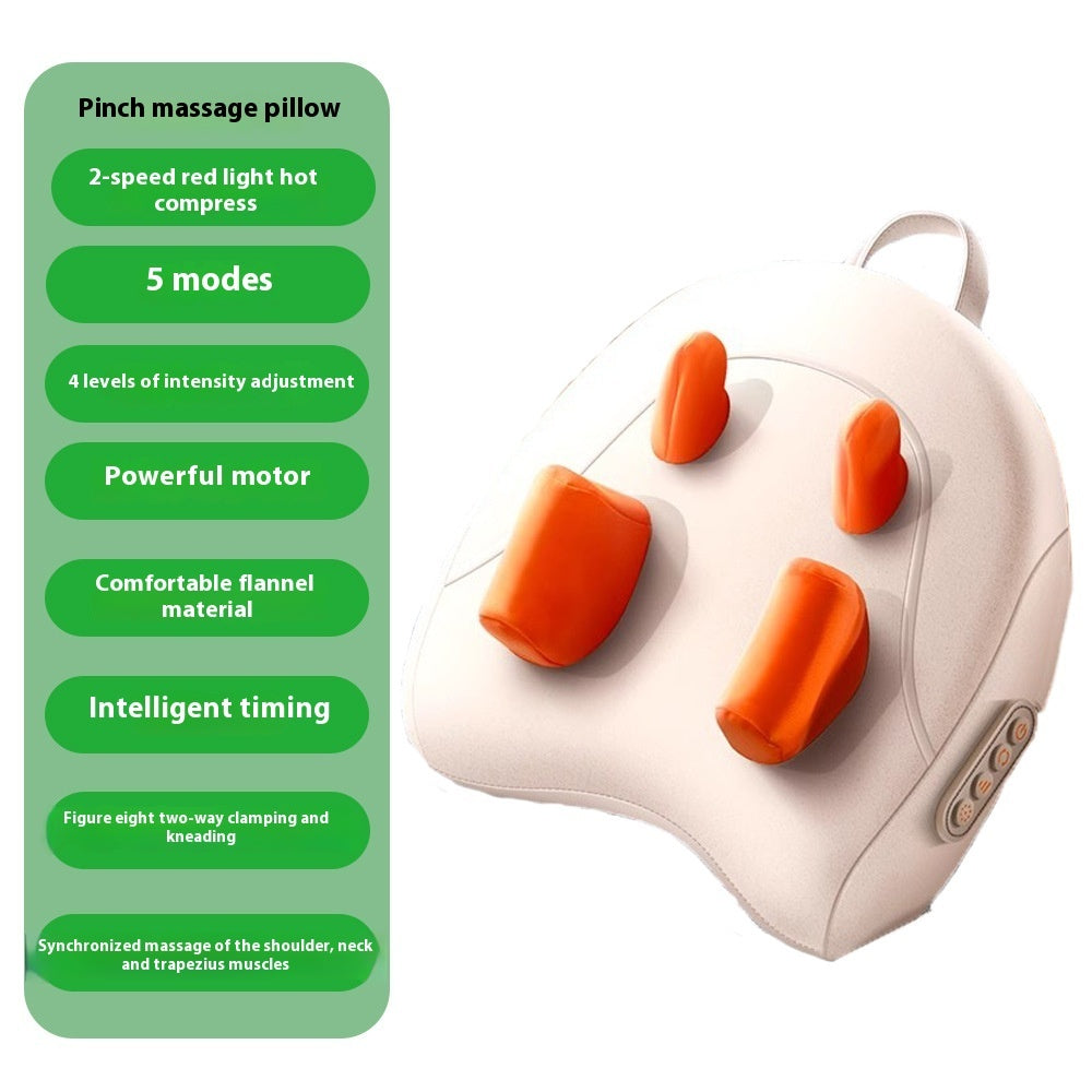 Pinch Massage Back Cushion Neck Massager