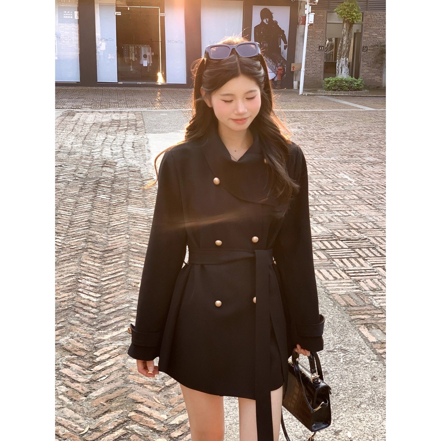 British Style Elegant Trench Coat Coat For Women