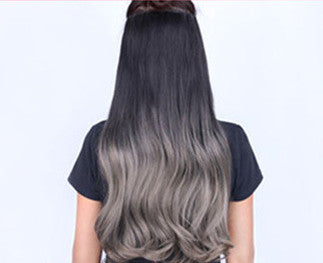 Big wave one piece wig hair piece