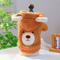 Lambswool Warm And Comfortable Round Bear Hoodie Pet