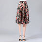Middle-aged and elderly dancing skirts skirts