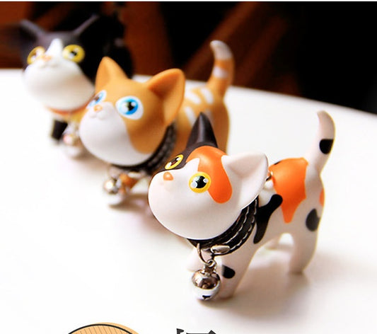 Key Ring  Cat Key Ring Couple Key Chain   Kitten Key Ring   Cat Key Ring