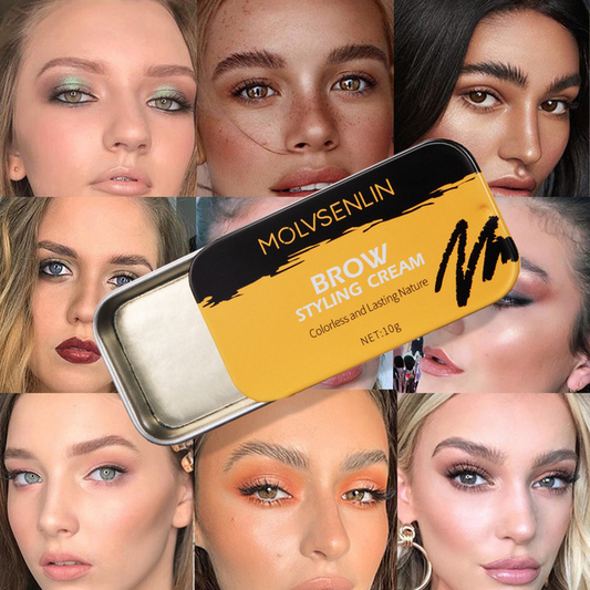 Natural shaping eyebrow gel eyebrow shaping