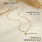 Star Moon Pendant Stainless Steel Necklace Neck Accessories