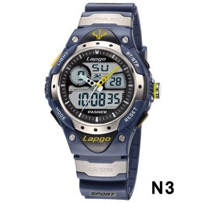 Dual display dual machine sports watch