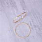 K Titanium Steel Clad Gold Fine Bracelet