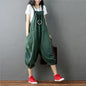 Women Casual Drop Crotch Jumpsuits