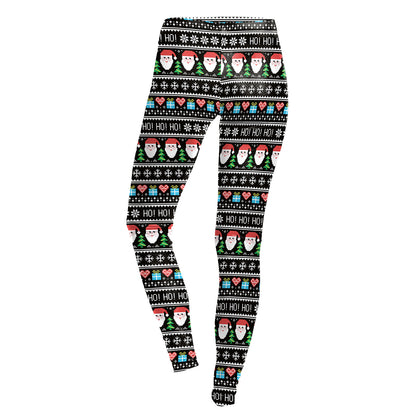 Christmas new leggings women