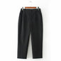Cropped pants plus size woolen harem pants