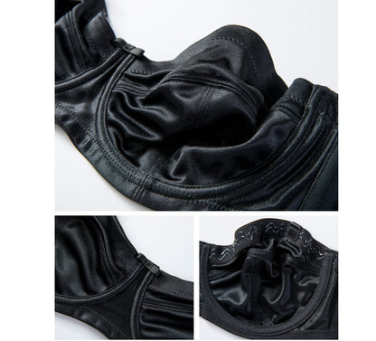 Non-slip strapless bra