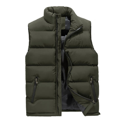 Fall And Winter Warm Down Cotton Vest Men