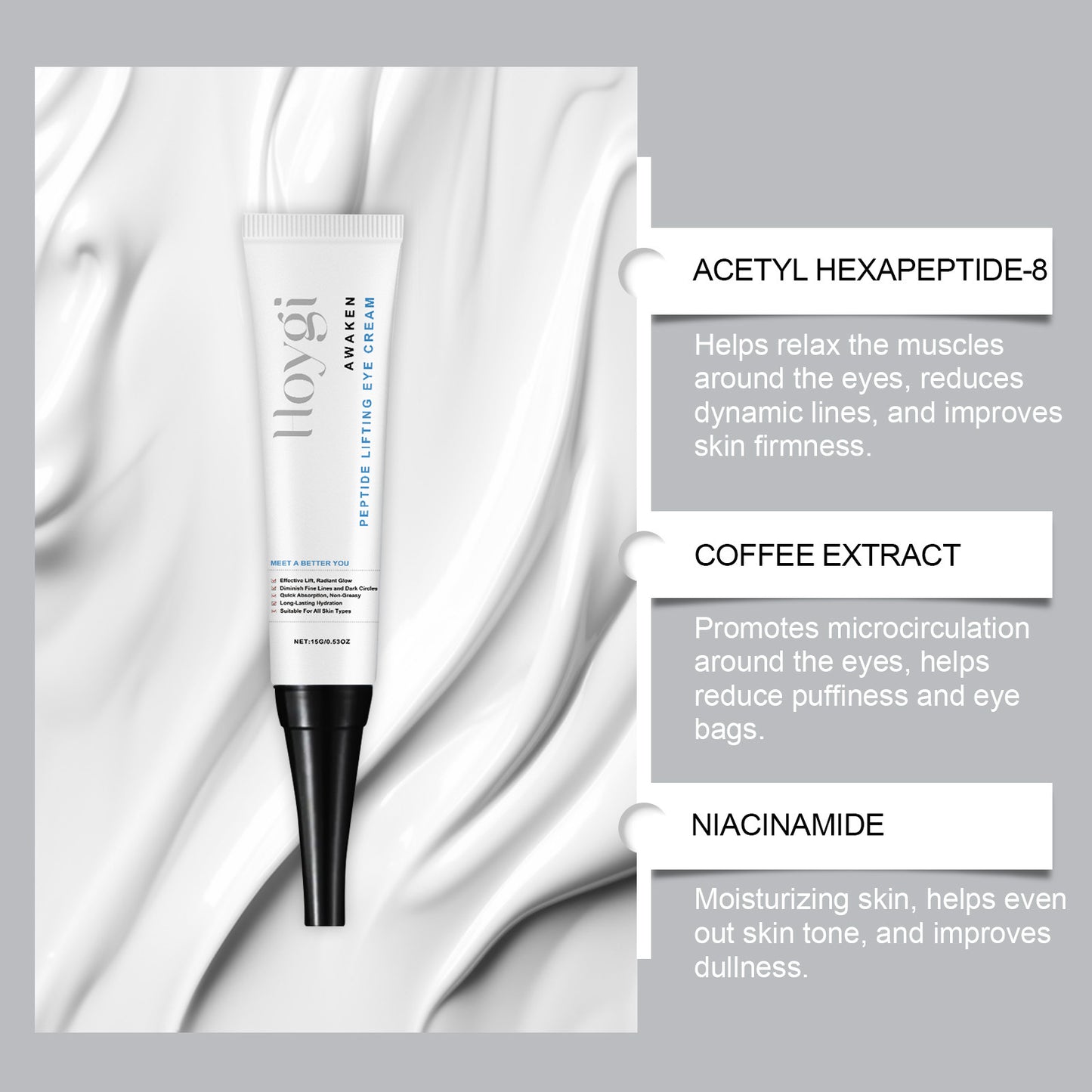 Gentle Nourishing And Firming Eye Skin Elastic Moisturizing Eye Care Eye Cream