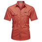 Summer Military Uniform Short-sleeved Shirt For Men