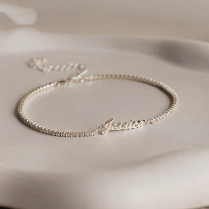 Customized Name Tennis Bracelet