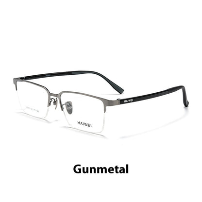 Ultra-light Titanium Frame Plastic Steel Leg Glasses