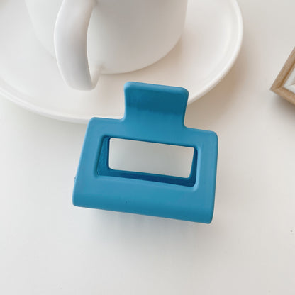 Hair Accessories Girl Hair Clip Frosted Style 5cm Square