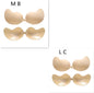 Invisible Push Up Bra Backless Strapless Bra Seamless Front Closure Bralette Underwear