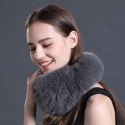 All Real Fur Fox Fur Earmuffs