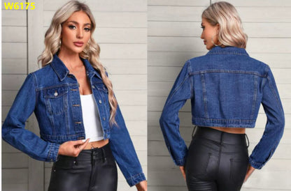 Short Sports Cotton Denim Coat