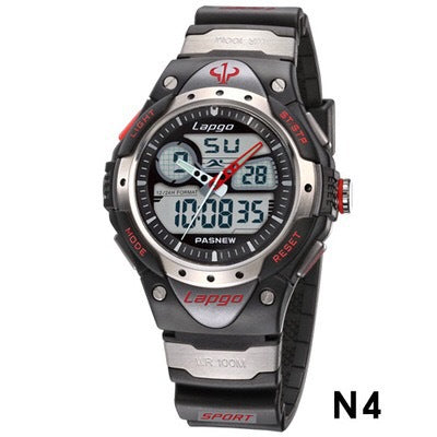 Dual display dual machine sports watch