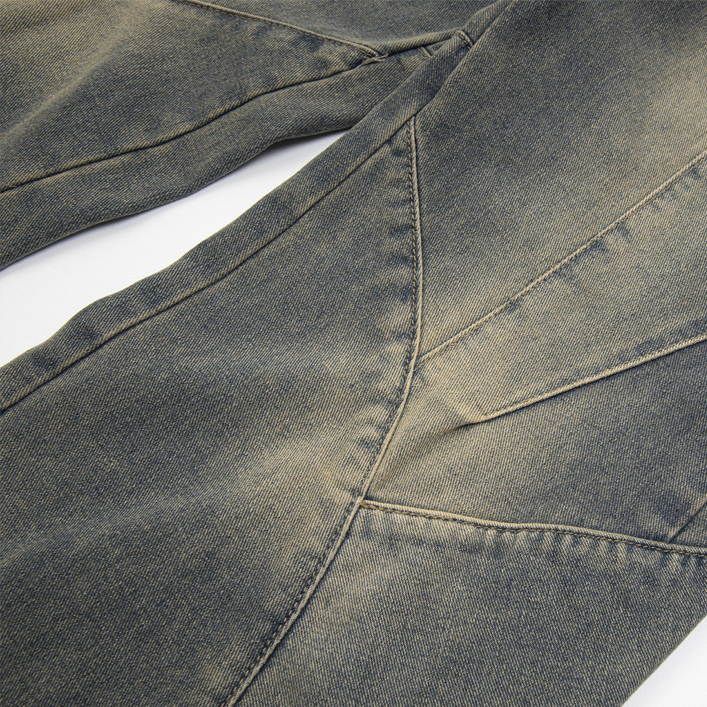 Washed And Worn Jeans For Men And Women