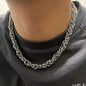 Sapphire Splice Necklace For Men
