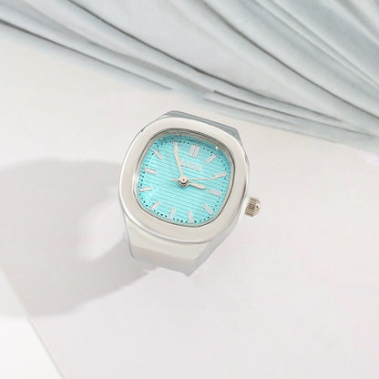 Sale Square Ring Watch Popular Models Can See The Time