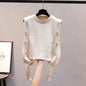 Knitted Loose Top Sweater Vest