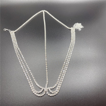 Multilayer Tassel Sexy Mask Chain Hair Accessories Bridal Wedding Jewelry Accessories