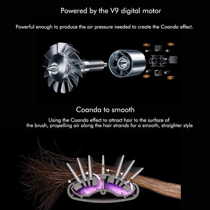 Multifunctional Five-in-one Automatic Curler Straight Comb Hair Dryer