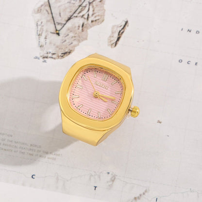 Sale Square Ring Watch Popular Models Can See The Time