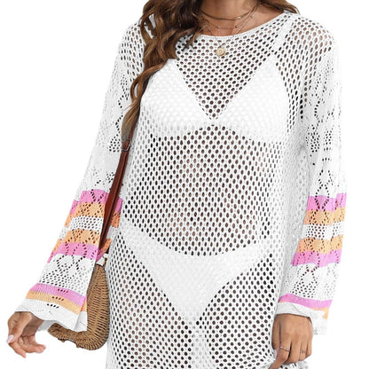 Women's Stitching Bikini Cover-up Dress