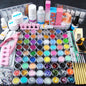 Nail Beauty Tool Set Beginner Home Use Set 72 Colors