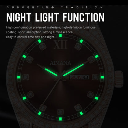 Log Series Diamond Disc Quartz Women's Watch