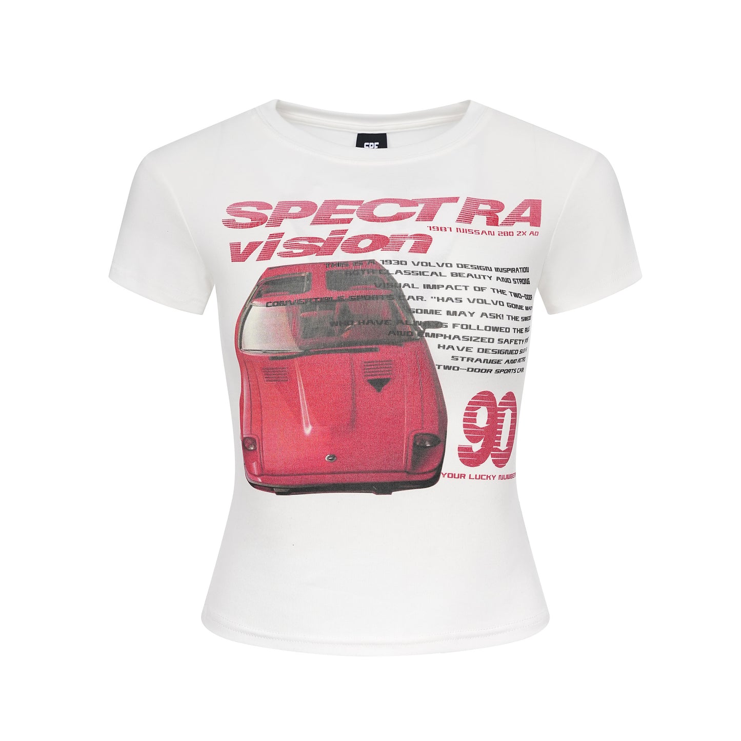 Lady Hot Girl Short Print T-shirt