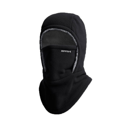 Hat Men's Winter Cycling Warm Artifact Windproof