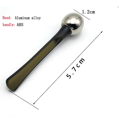 Eye Roller Eye Cream Applicator Cosmetic Spatula Anti Wrinkle Facial Spoon Gold Alloy Face Thin Skin Care Tool  Eye Care Wrinkle Remove Dark Circles