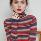 New sweater women pullover loose striped sweater