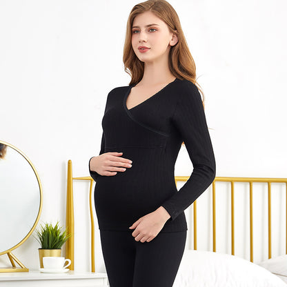 Pajama nursing maternity suit