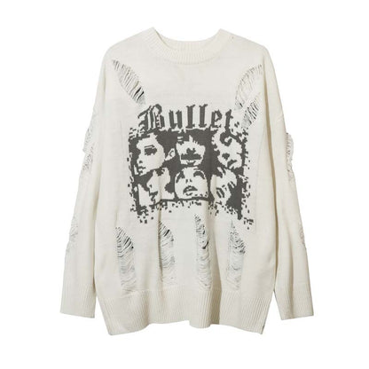 Fashion Personality Loose Casual Knitwear For Men