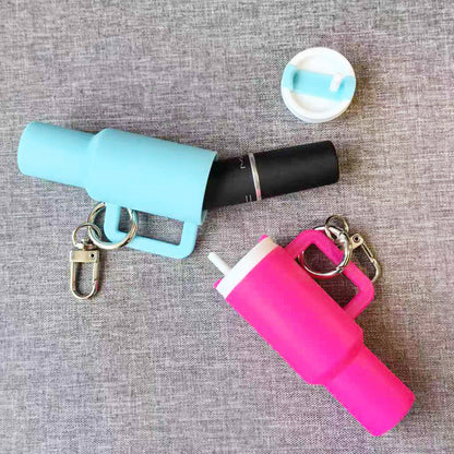 Keychain Pendant Can Hold Lipstick Backpack