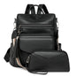 Retro Versatile Women's Backpack With Two-tone Fringe