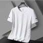Men's Sporty Fashionable And Minimalist Short-sleeve Shirt