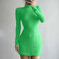 Women's Slim Fit Sweater Skirt High