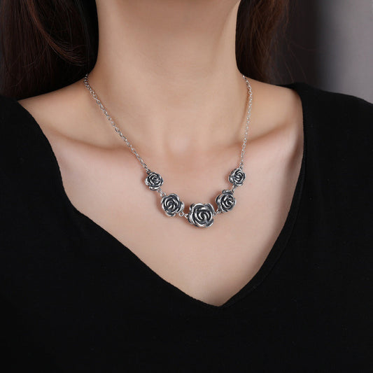 Vintage Rose All-Match Necklace For Women