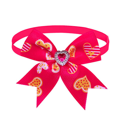 Pet Love Diamond Bow Tie Bow Tie Accessories