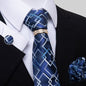Multi Colored Striped Floral Mens Tie