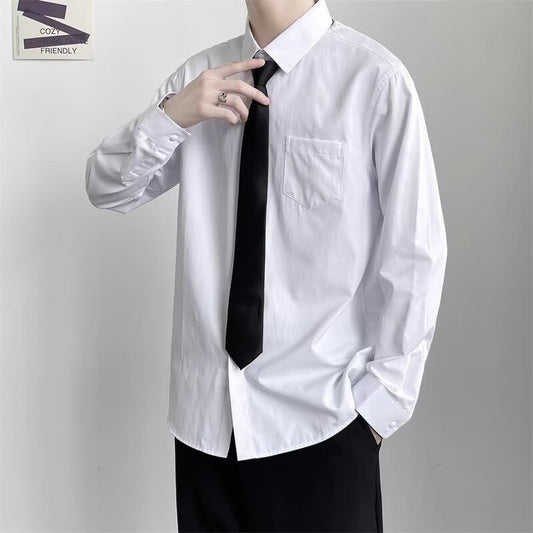 Personality Loose Casual Shirt Men